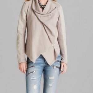 NWT Blank NYC draped cardigan Sz small